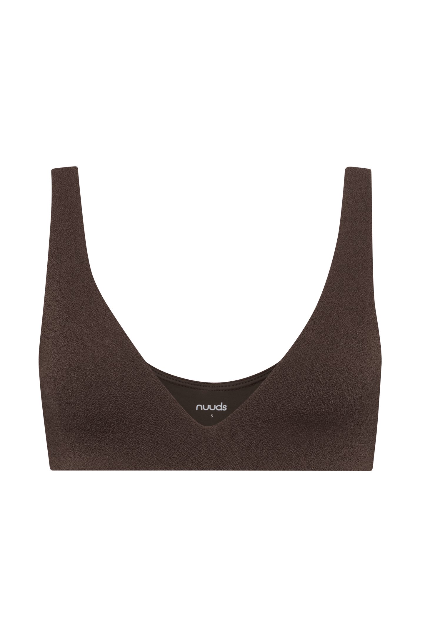 Plunge Bikini Top | Crispy Espresso