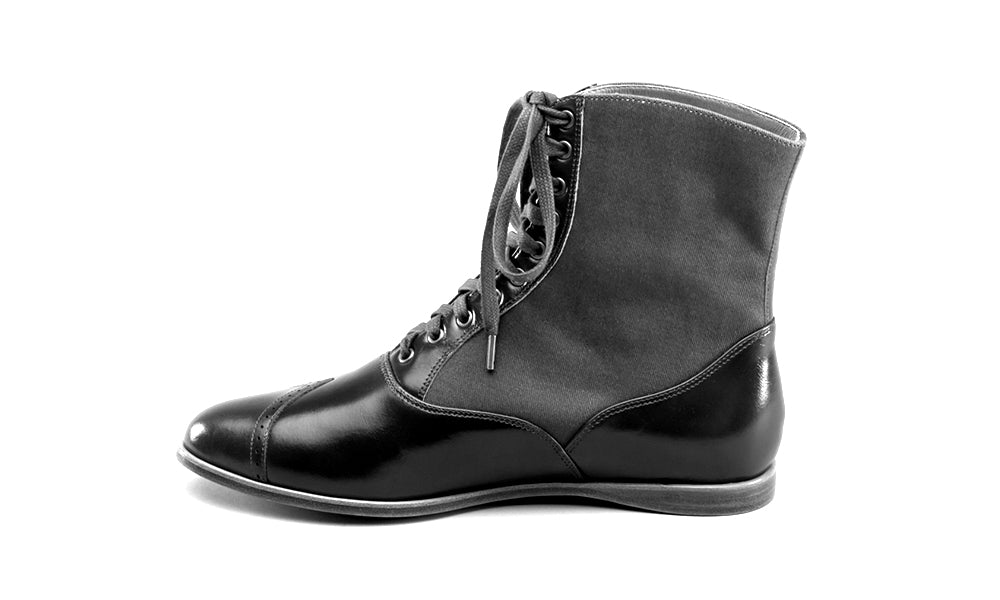 Anne Boots (Brown/Olive)