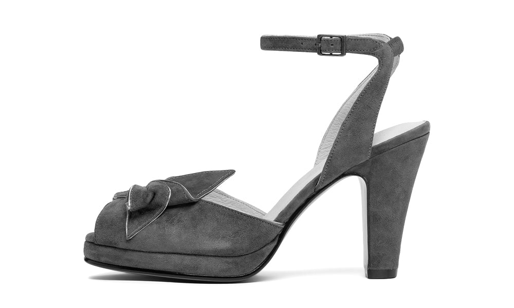 Ava Vintage Platforms (Leaf Green)