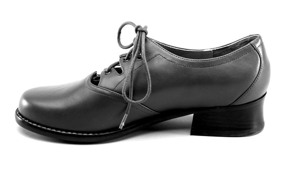 Ghillie Vintage Lace-Up Shoes (Merlot)