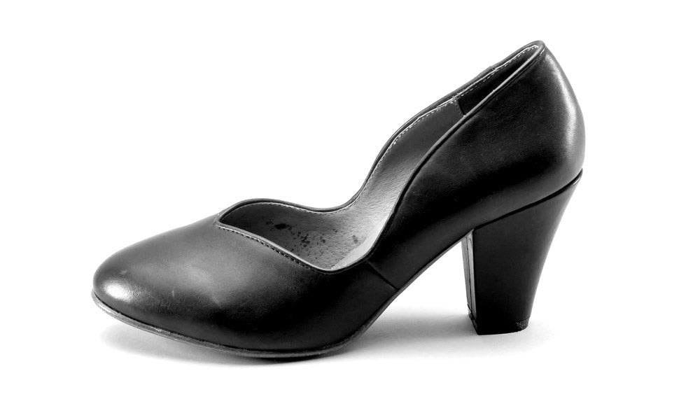 Marilyn Vintage Pumps (Oxblood)