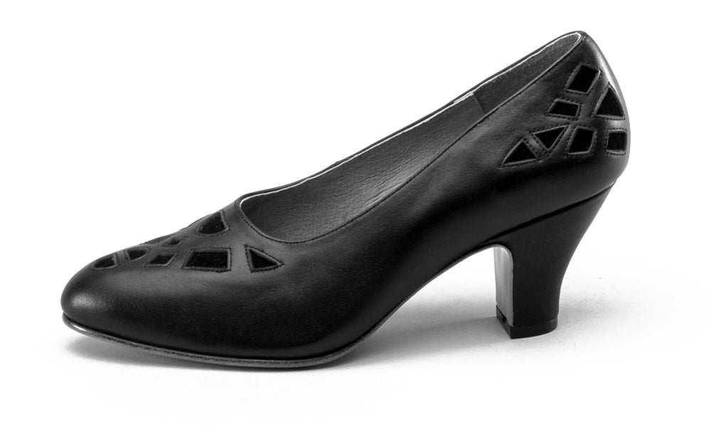 Meme Vintage Pumps (Black)