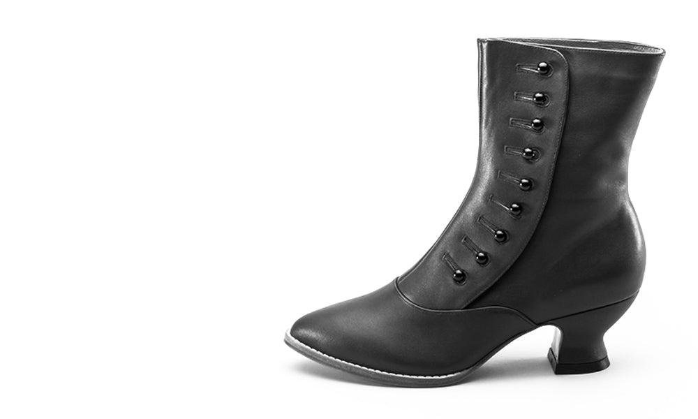 Tavistock Victorian Button Boots (French Blue)