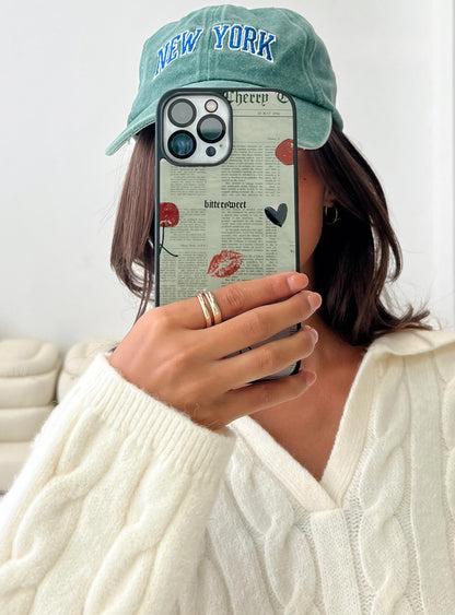 Pop Quiz iPhone Case Multi
