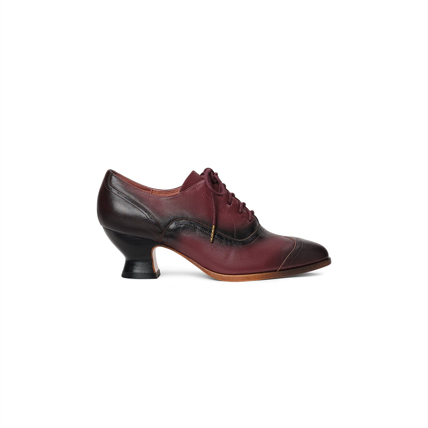 Londoner Edwardian Oxfords Wide (Cherry)