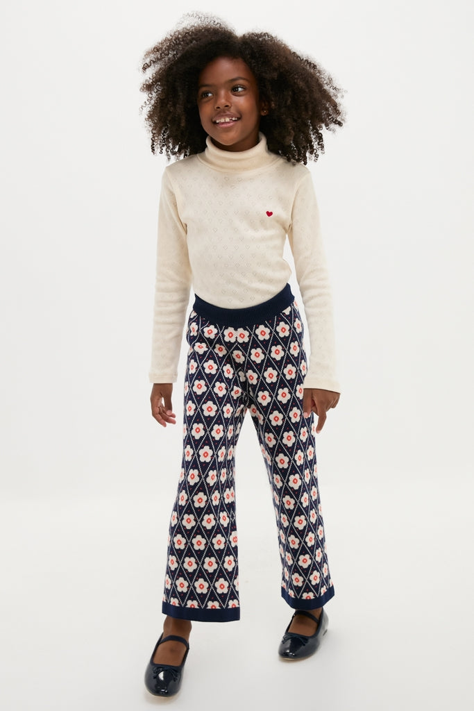 Bebe Heart Turtleneck