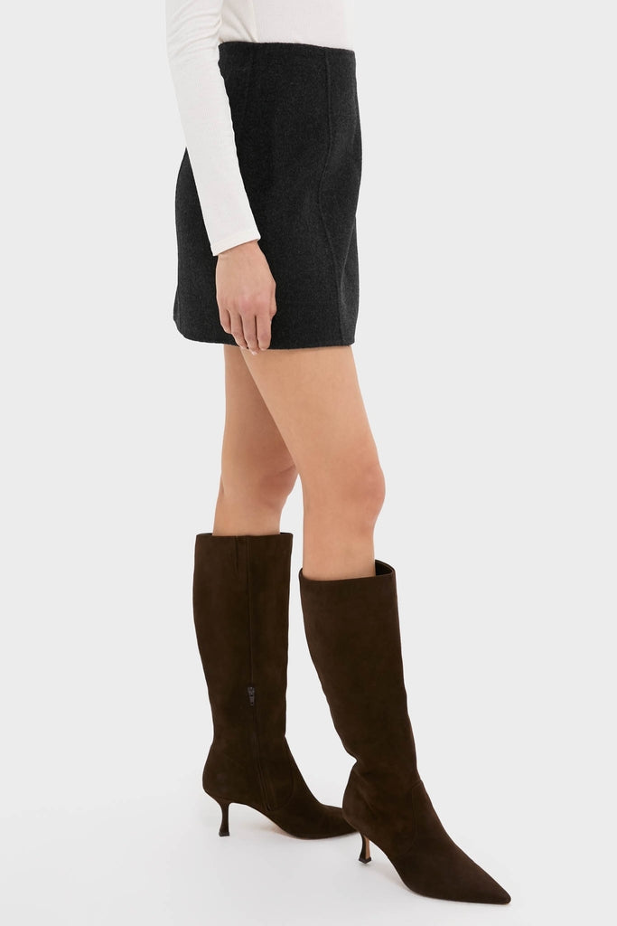 Black Naomi Mini Skirt