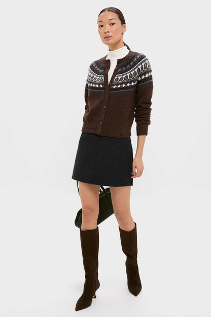 Black Naomi Mini Skirt