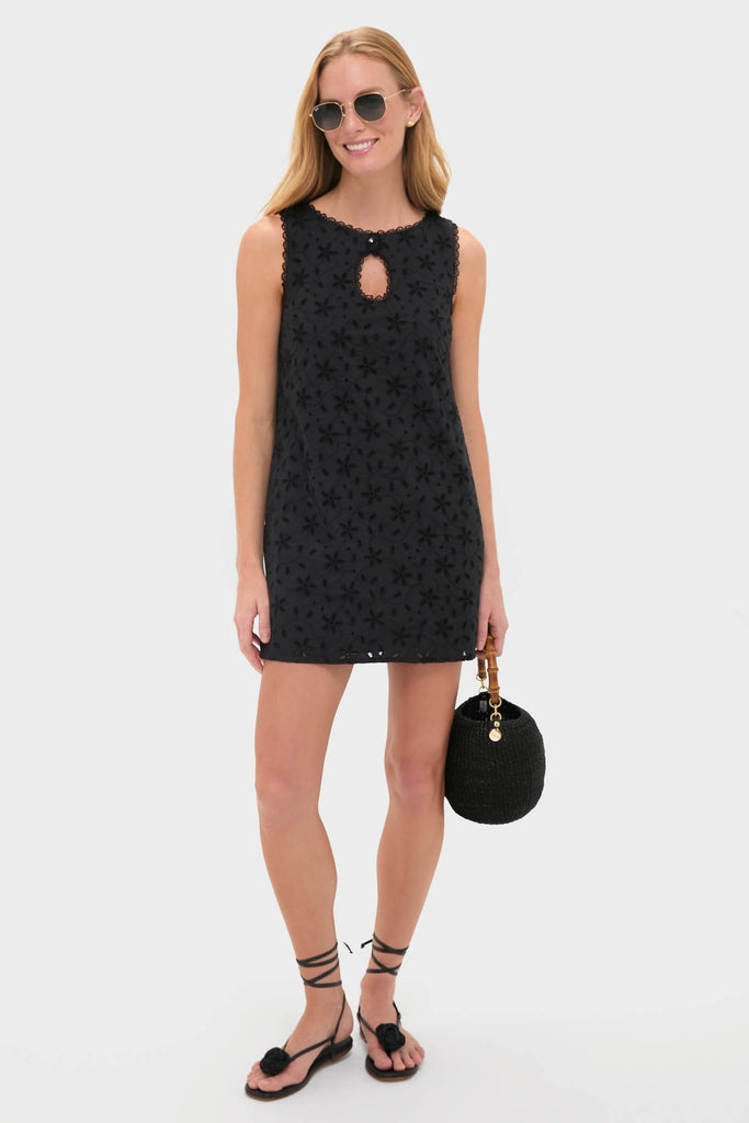 Black Salma Mini Dress