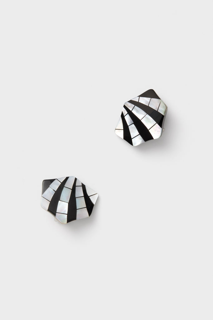 Black Maris Earrings