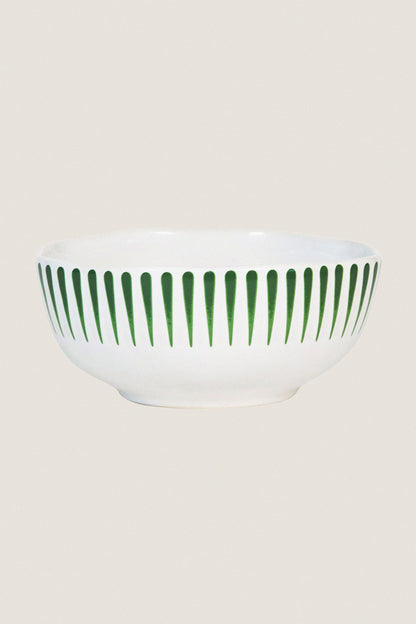 Basil Sitio Stripe Cereal/Ice Cream Bowl
