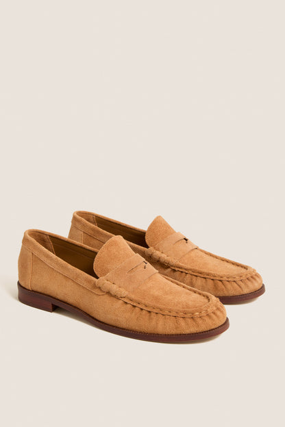 Almond Wood Tyche Loafers