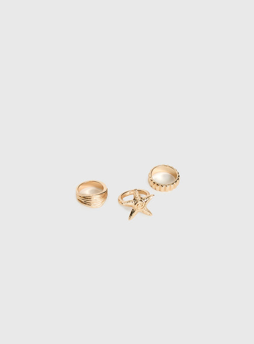 How To Love Ring Pack Gold