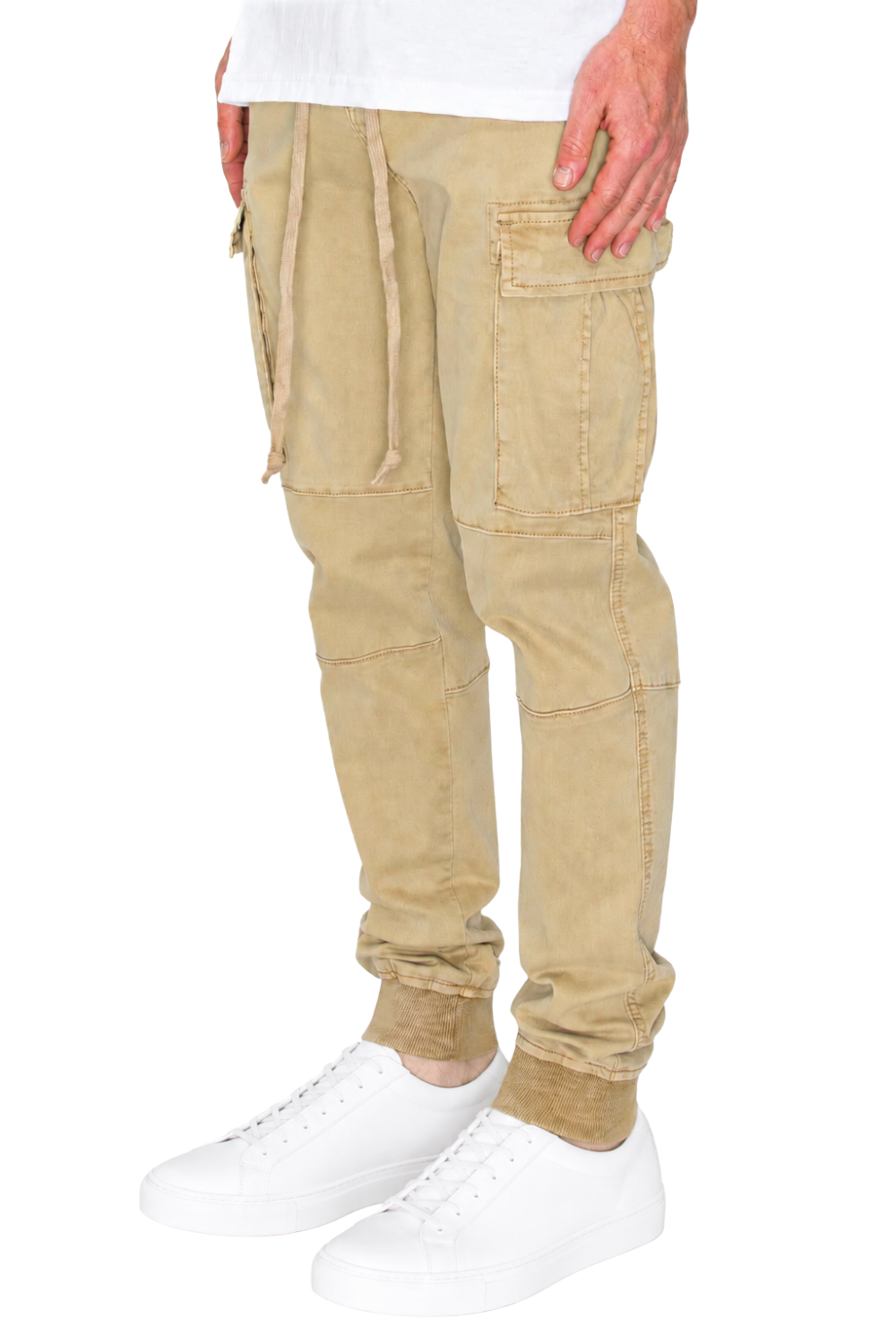 Cargo Drawstring Jogger Pants