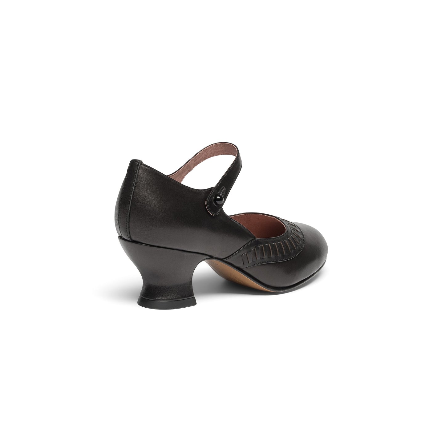 Marjorie 1920s Shoes (Black)