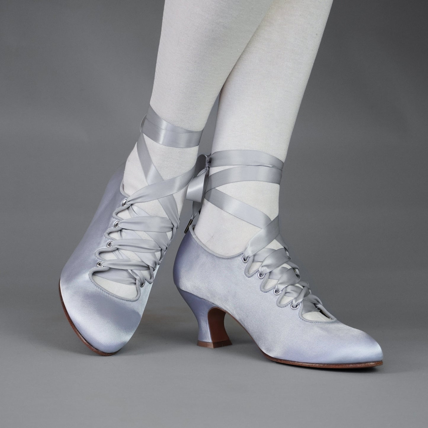 Foxtrot Edwardian Pump (Ice Blue)