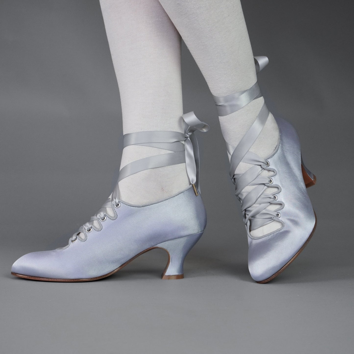 Foxtrot Edwardian Pump (Ice Blue)