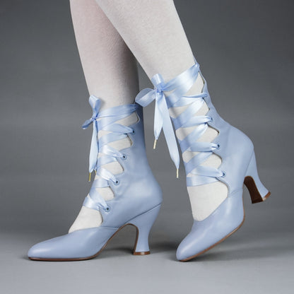 Tango Edwardian Boot (Sky Blue)