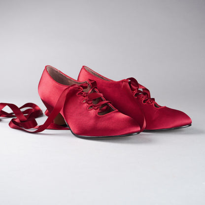 Foxtrot Edwardian Pump (Red)