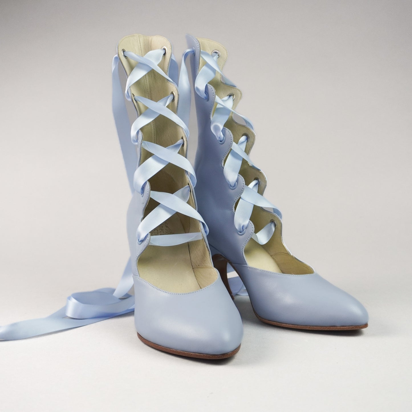 Tango Edwardian Boot (Sky Blue)