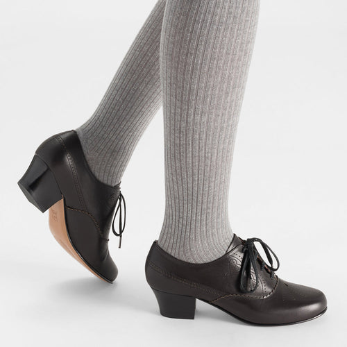 Gretel Vintage Oxfords Wide (Black)