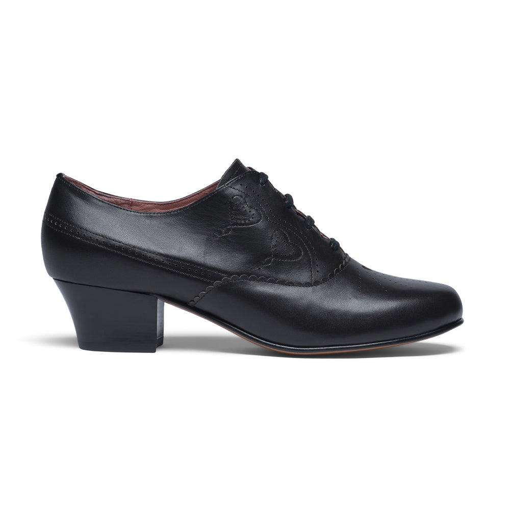 Gretel Vintage Oxfords (Black)