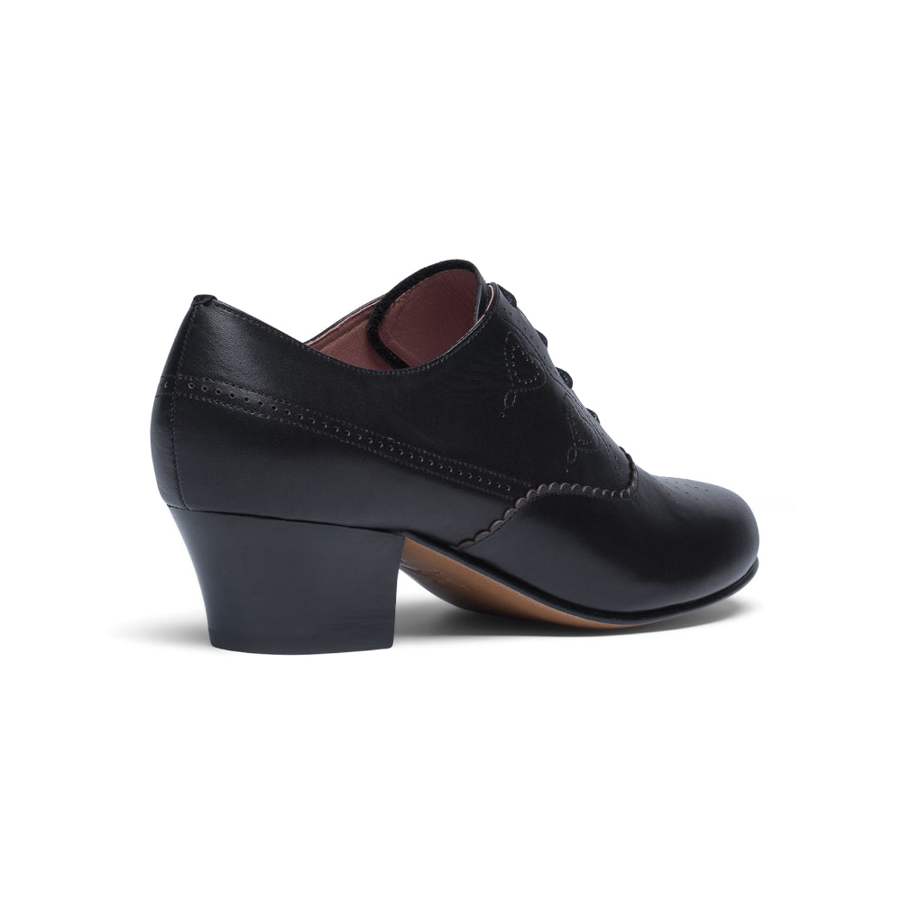 Gretel Vintage Oxfords (Black)