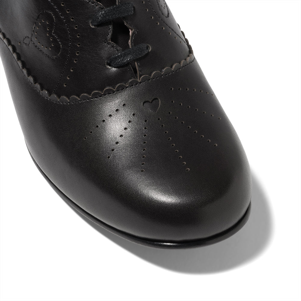 Gretel Vintage Oxfords (Black)