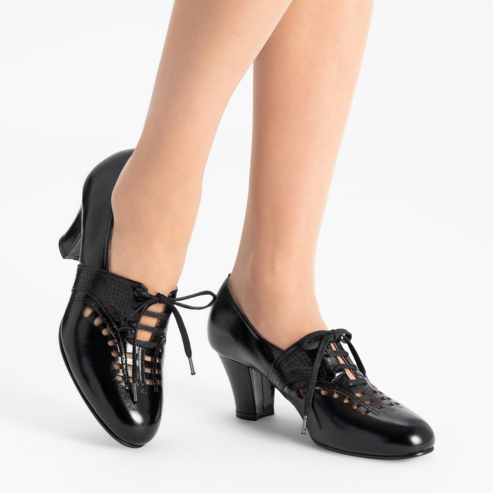 Jean Vintage Oxfords (Black)