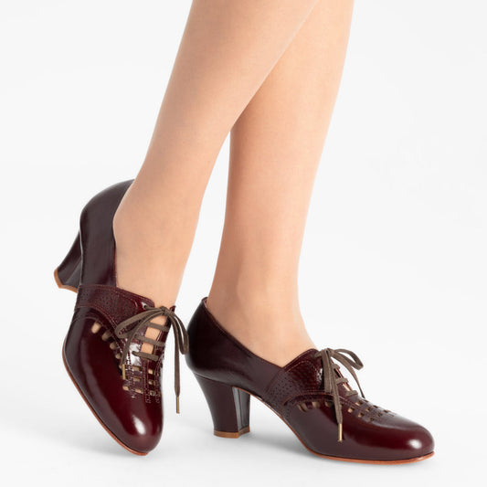 Jean Vintage Oxfords Wide (Cordovan)
