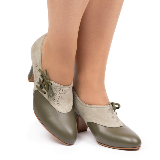 Madison Vintage Shoes (Light Sage/Olive)