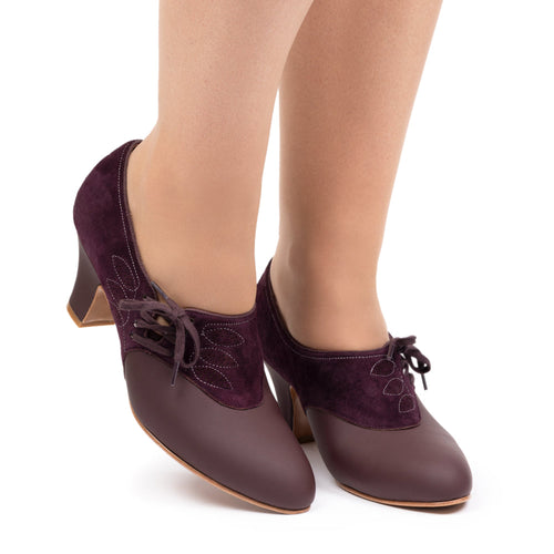 Madison Vintage Shoes (Plum/Aubergine)