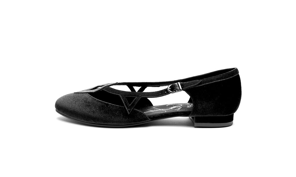 Mildred Vintage Flats (Crystal Ball)