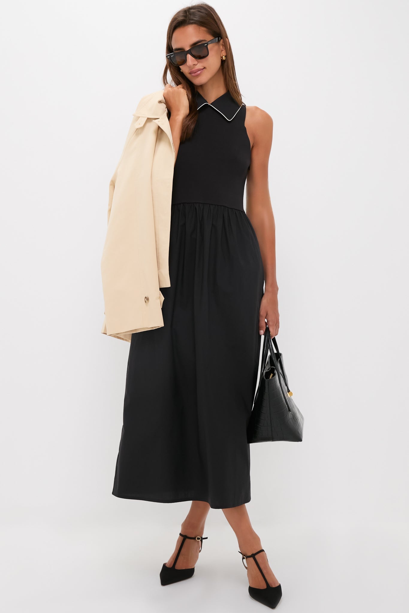 Black Marina Dress