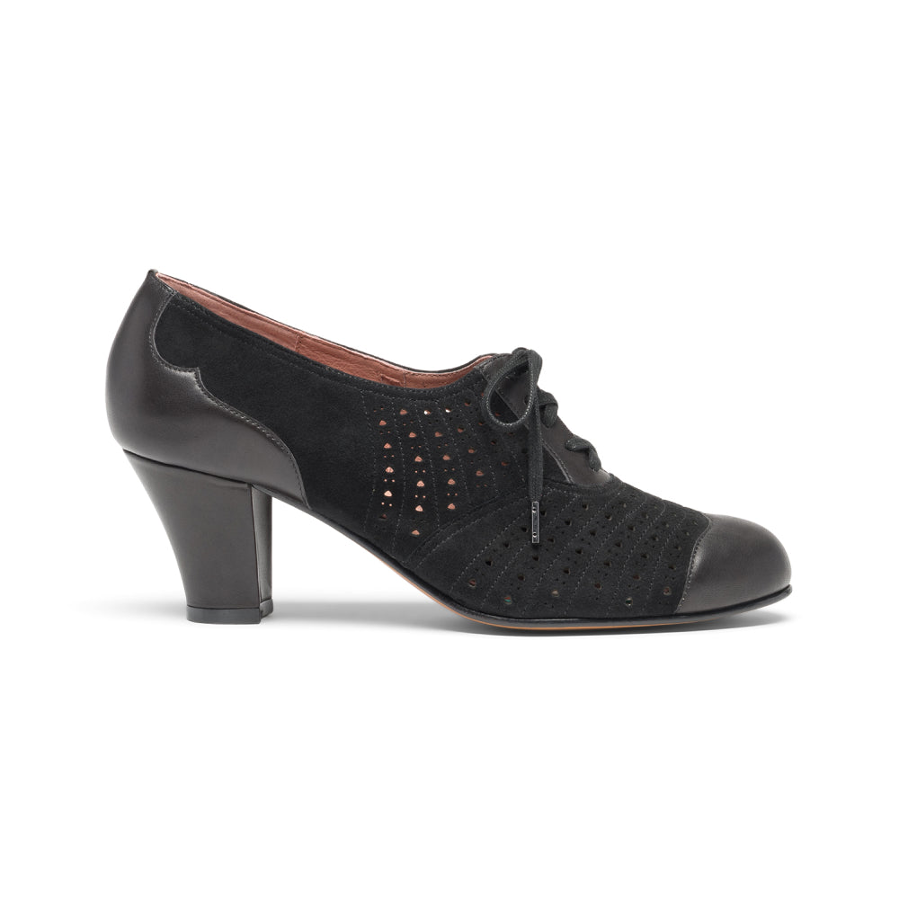 Rita Vintage Oxfords Wide (Black)