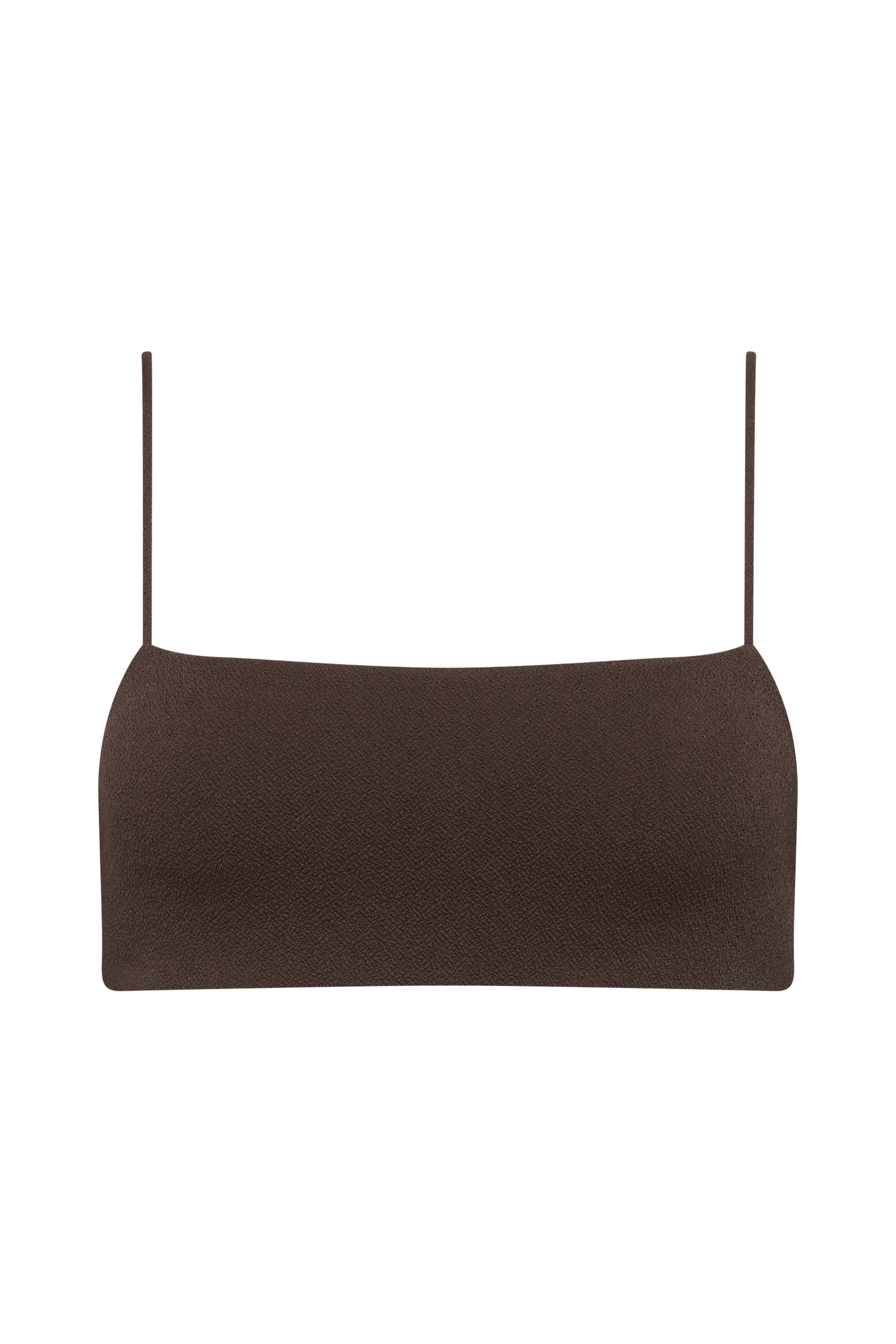 Bandeau Bikini Top | Crispy Espresso