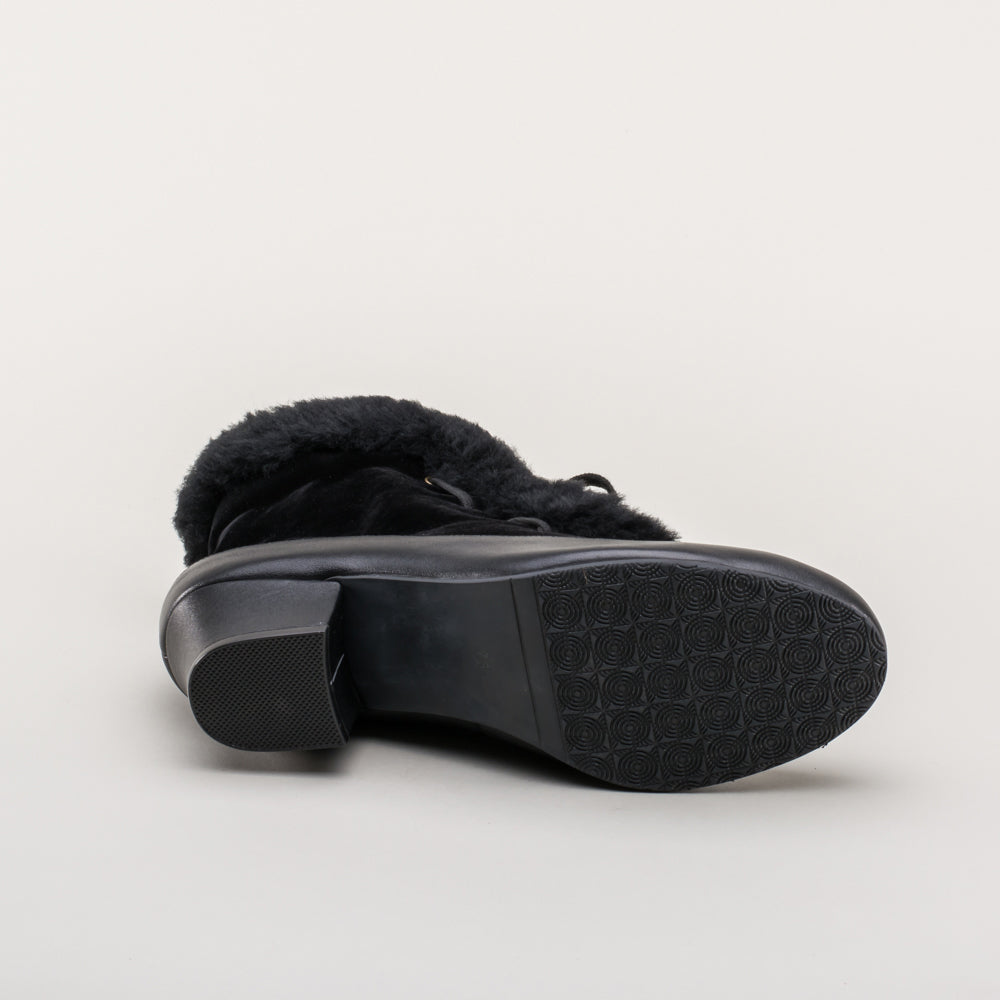Alpen Retro Winter Booties (Black)