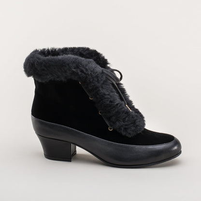 Alpen Retro Winter Booties (Black)