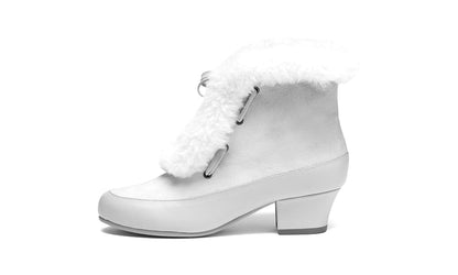 Alpen Retro Winter Booties (Sky Blue/Ivory)