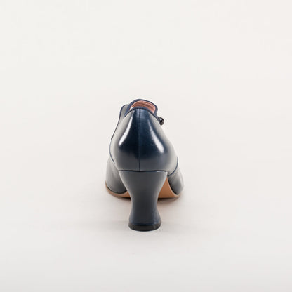 Anna May 1920s Mary Jane High Heels (Navy)