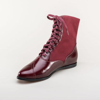 Anne Boots (Oxblood)