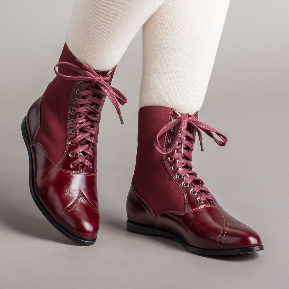 Anne Boots (Oxblood)