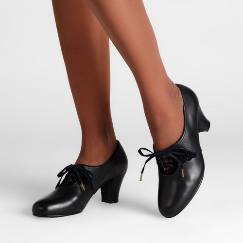 PRE-ORDER Annette Vintage Oxfords Wide (Black)