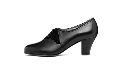 PRE-ORDER Annette Vintage Oxfords Wide (Black)