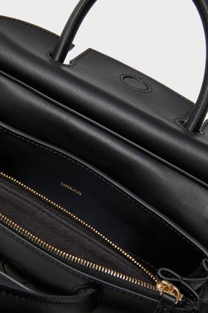 Black River Small Suede Top Handle Bag