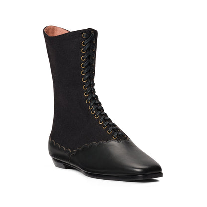 PRE-ORDER Balmoral Boots (Black)