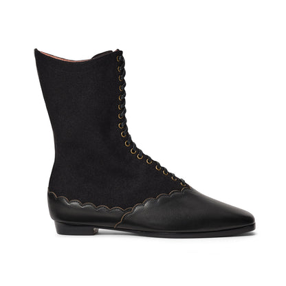 PRE-ORDER Balmoral Boots (Black)