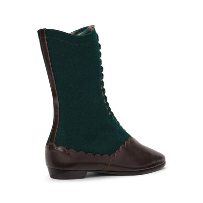 PRE-ORDER Balmoral Boots (Espresso/Evergreen)