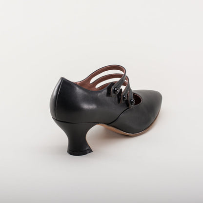 Bellatrix Edwardian Shoes (Black)
