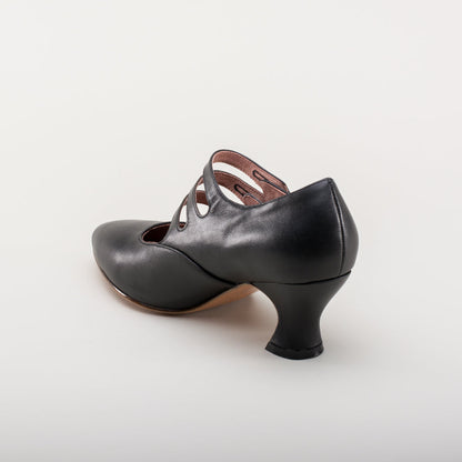 Bellatrix Edwardian Shoes (Black)